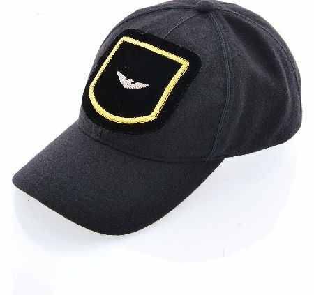 Armani Jeans Gold Stitch Logo Cap