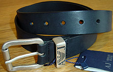 Armani Jeans Leather Belt (RRP: andpound;59.99)