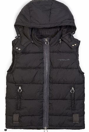 Armani Jeans Mens Black Gilet
