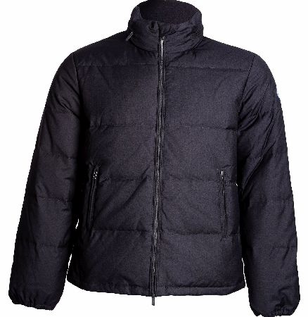 Armani Jeans Navy Blouson Quilted Jacket