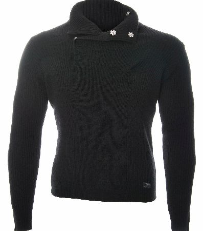 Armani Jeans Shawl Neck Jumper