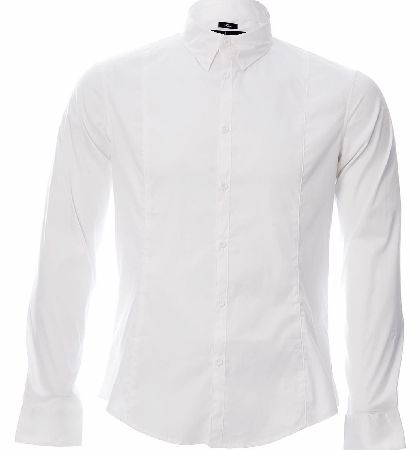 Armani Jeans Slim Fit Front Panel Shirt
