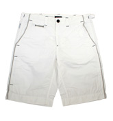 Armani Jeans White Shorts