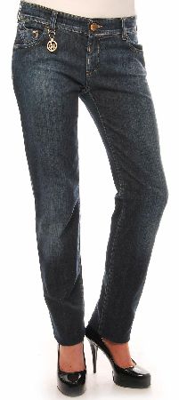 Armani Jeans Womens Slim Back Pocket Logo
