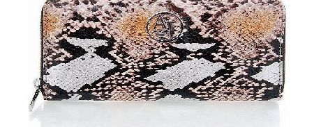 Armani Jeans Womens Snakeskin Purse