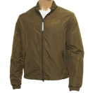 Khaki Lightweight Hooded Jacket