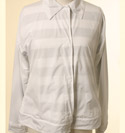 Armani Ladies Armani White Lightweight Jacket