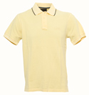 Armani Lemon Pique Polo Shirt