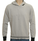 Armani Light Grey Hooded Sweatshirt