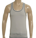 Armani Light Grey Vest Top