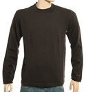Armani Liquorice Round Neck Sweater