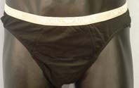 Armani Mens Black Cotton Briefs