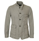 Armani Mid Grey Linen Jacket
