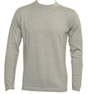 Armani Mid Grey Round Neck Sweater