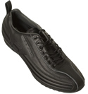 Armani Mizuno Black Trainer Shoes