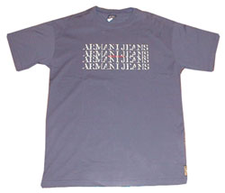 Armani Multi logo short sleeved t-shirt