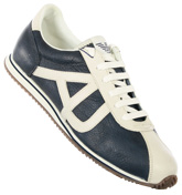 Armani Navy and Off White Trainers