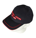 Armani Navy Cap with Red Logo