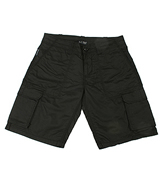 Armani Navy Cotton Shorts