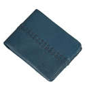 Armani Navy Leather Wallet