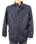 Armani Navy Lightweight Zip Jacket