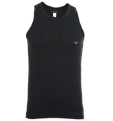 Navy Sleeveless Underwear T-Shirt