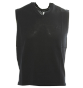 Armani Navy V-Neck Tank Top