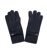 Armani Navy Wool Gloves