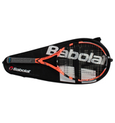 Armani Orange, Black and Grey Tennis Racquet