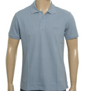 Armani Periwinkle Blue Pique Polo Shirt