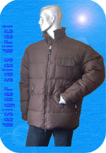 Armani Puffa Jacket-brown