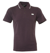 Armani Purple Polo Shirt