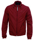 Armani Red Hooded Jacket