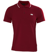 Armani Red Polo Shirt