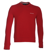 Armani Red Sweatshirt
