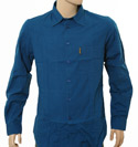 Armani Royal Blue Long Sleeve Shirt