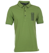 Armani Sea Green Polo Shirt