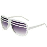 Armani Shutter Shade Sunglasses, Silver