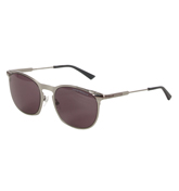 Armani Silver Frame Sunglasses (EA9804/S KJ1)