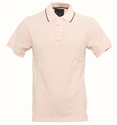 Armani Soft Pink Pique Polo Shirt