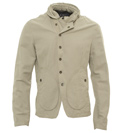 Armani Stone Cotton/Linen Mix Jacket