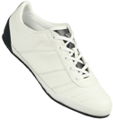 Armani White and Navy Trainer Shoes