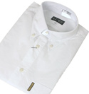 Armani White Cotton Long Sleeve Shirt
