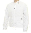 Armani White Lightweight Hooded Jacket