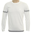 Armani White Lightweight Sweater