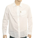 Armani White Long Sleeve Cotton Shirt