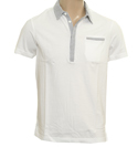 Armani White Polo Shirt