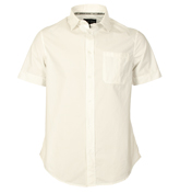 Armani White Regular Fit Shirt