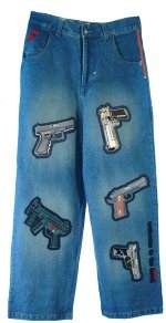 Arme Gun Jeans Blue Size 34 inch waist