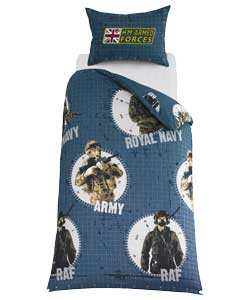 Armed Forces Duvet Cover Set - Single